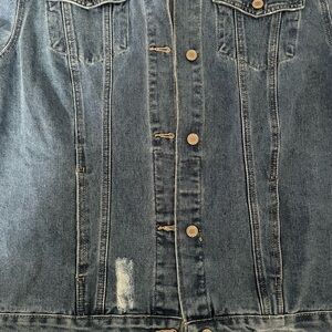 Boom Boom Jeans Studded Denim Jacket